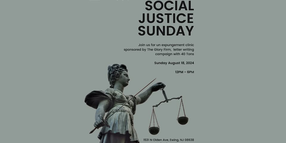 social justice sunday poster